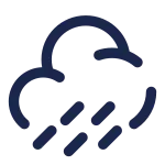 Cloud Rain SVG Icon